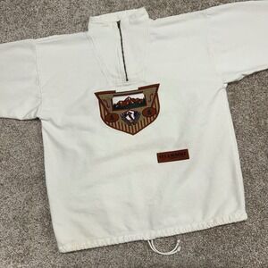 Vintage By Taylor 1/4 Zip Pullover Size Small/Medium Steamboat Mountain Gorpcore
